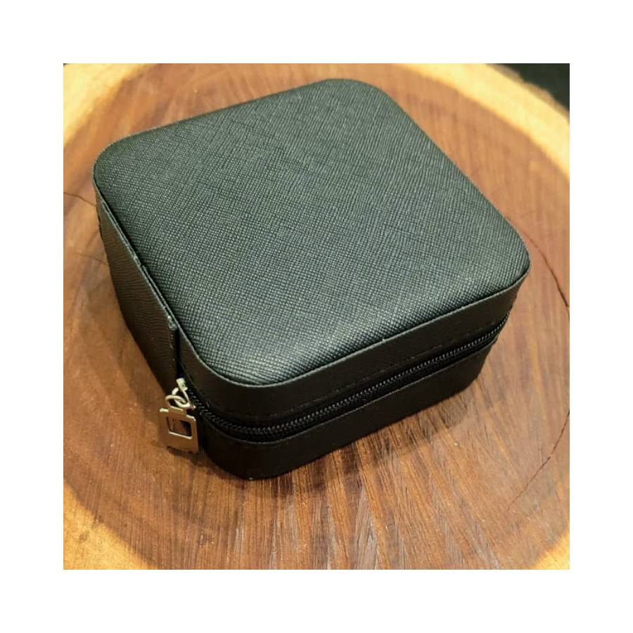 Alhajero Cuadrado Cuerina 10x5cm