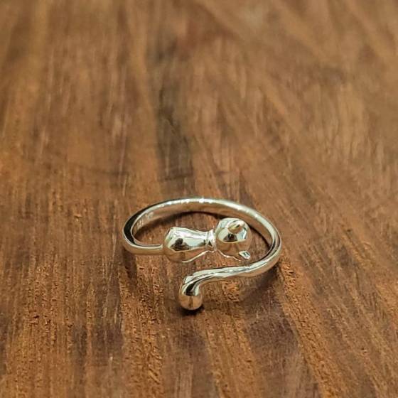 Anillos Importado Gatito Ajustable Liso