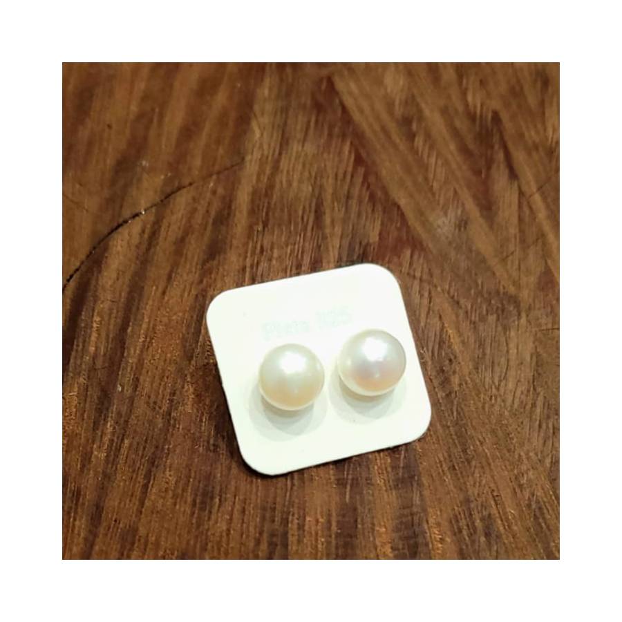 Aros Pasante Perlas de Cultivo 10mm