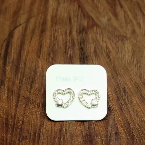 Aros Pasante Dos Corazones