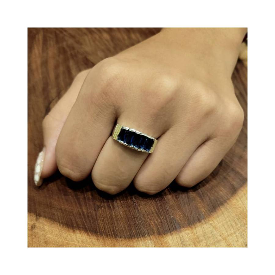 Anillos Baguette de Plata y Oro