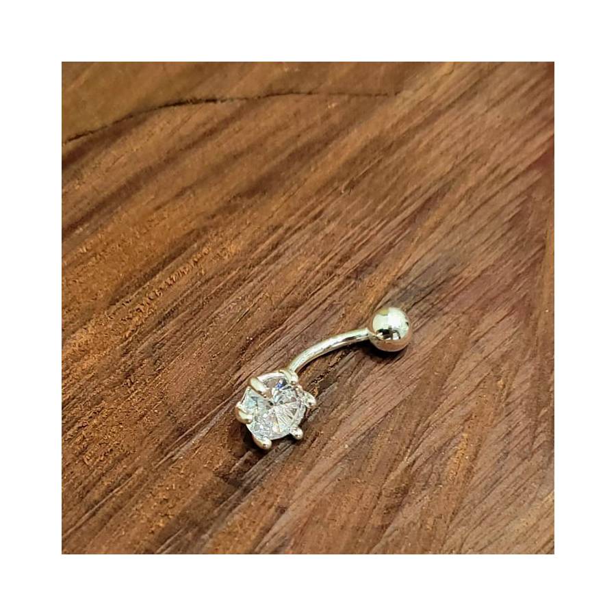 Aros Importado Piercing Ombligo c/Piedra