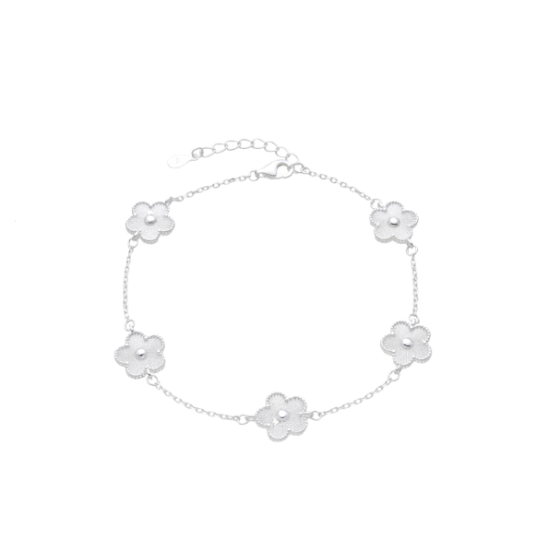 Pulseras Importado 5 Dijes de Flores