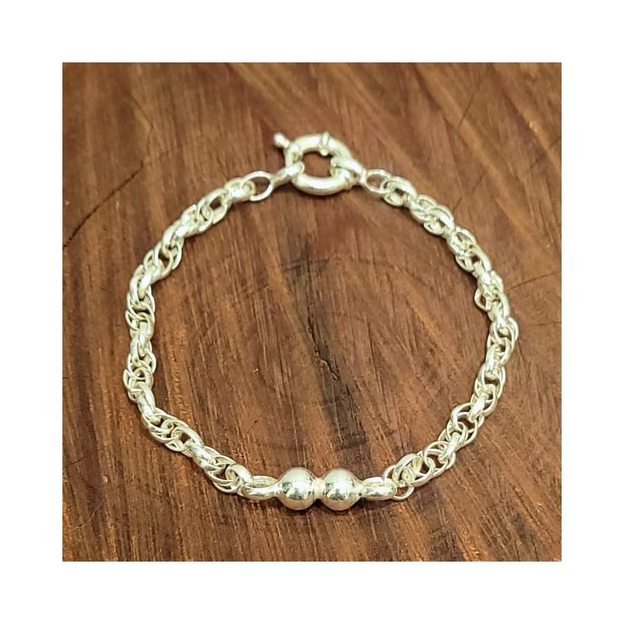 Pulseras Tourbillon con Bolitas 5mm 44