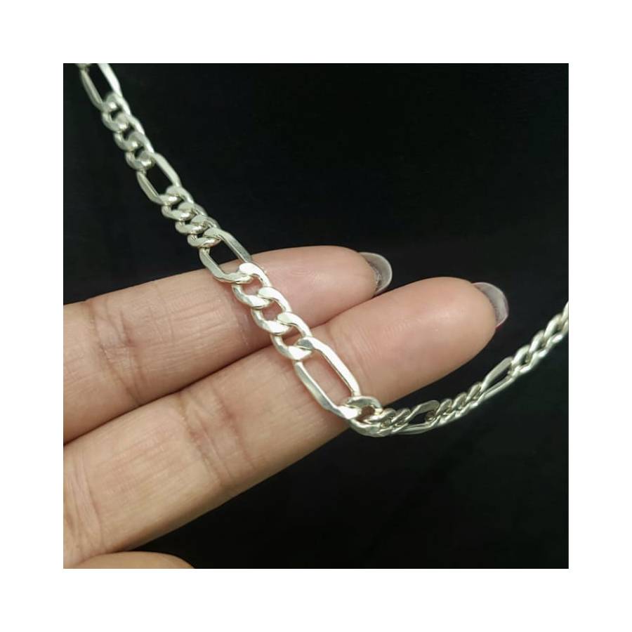 Cadenas Importado Fígaro 3x1 6,2mm Hueco
