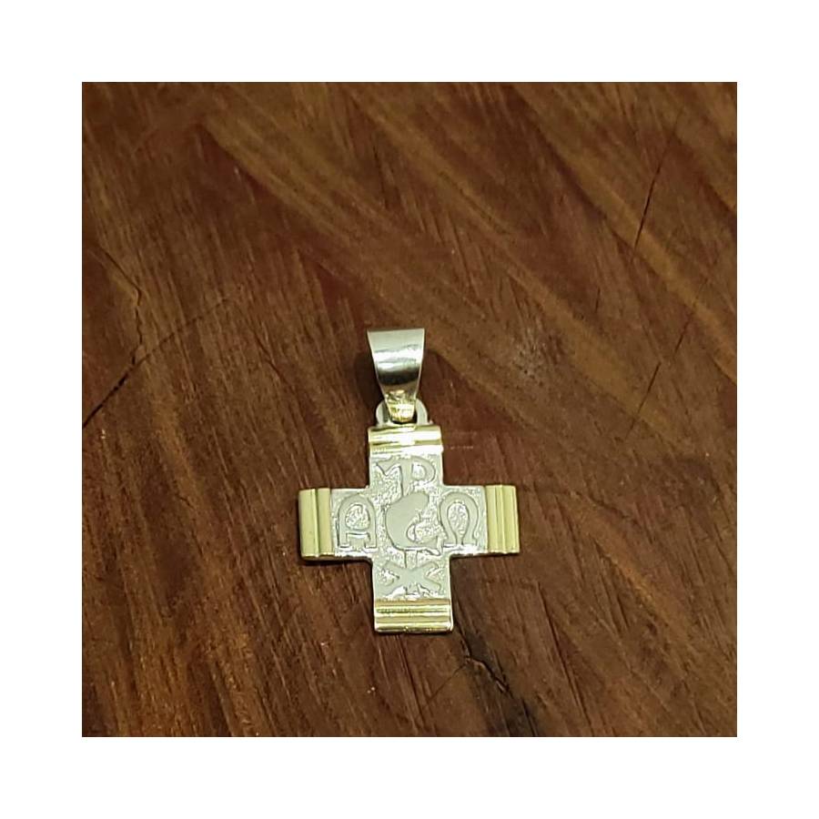 Dije Cruz Papal 25mm (única pieza)
