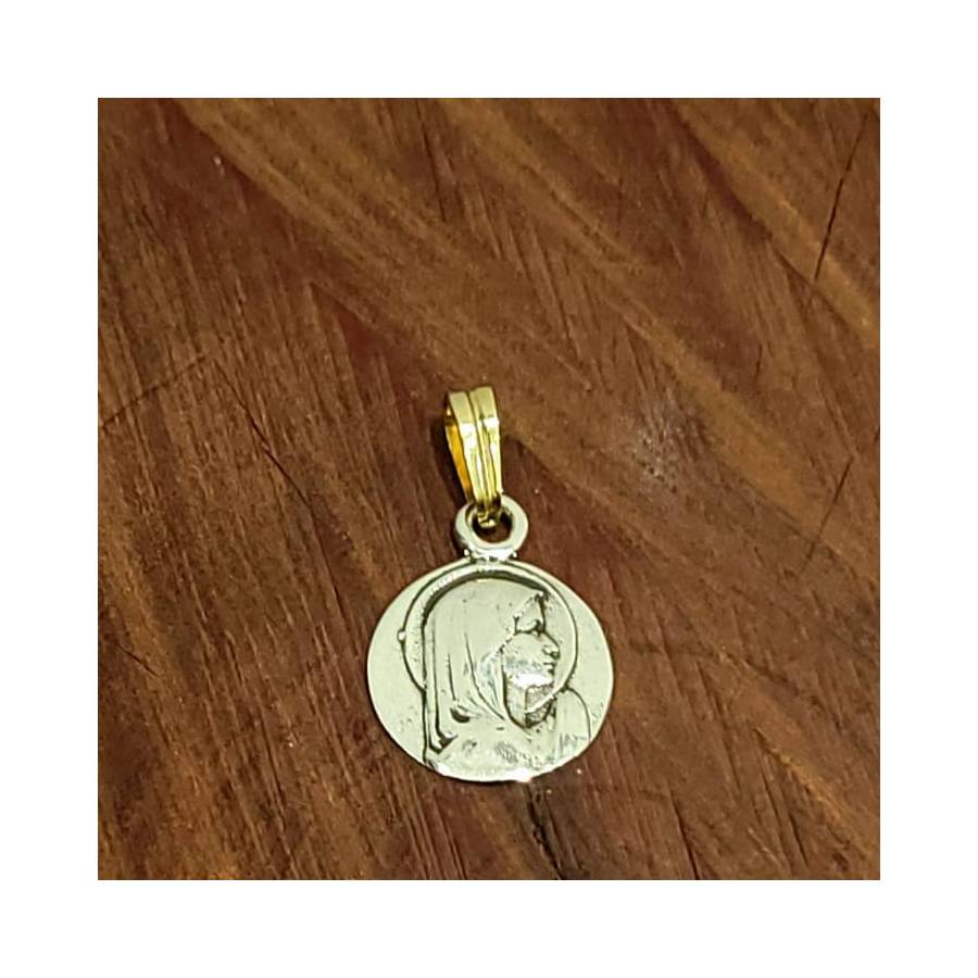 Dije Medalla Virgen Niña 15mm