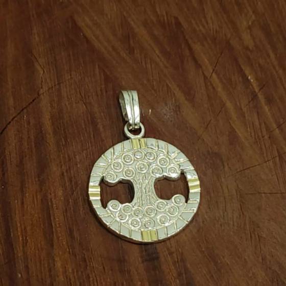 Dije Medalla Arbol de La Vida 32mm (única pieza)