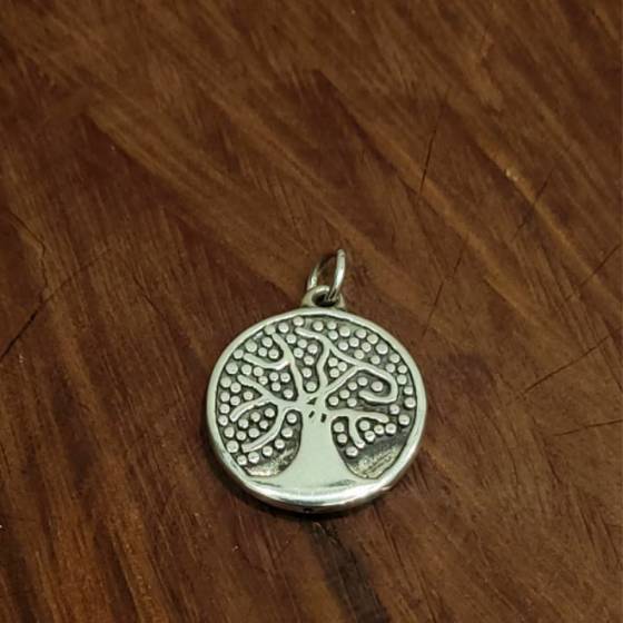 Dije Inflado Arbol de La Vida 27mm (única pieza)