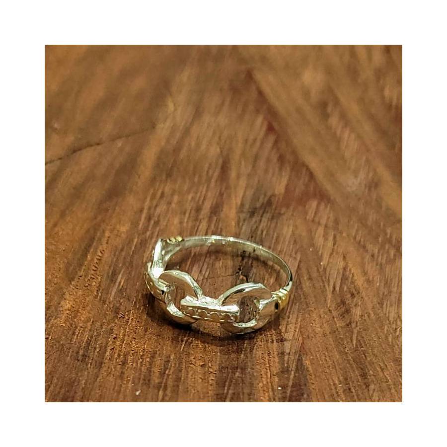 Anillos Cadenas de Plata y Oro