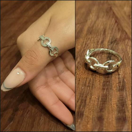 Anillos Cadenas de Plata y Oro
