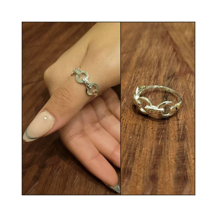 Anillos Cadenas de Plata y Oro
