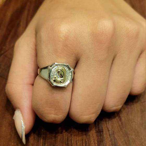 Anillos Virgen NiñaPlata y Oro