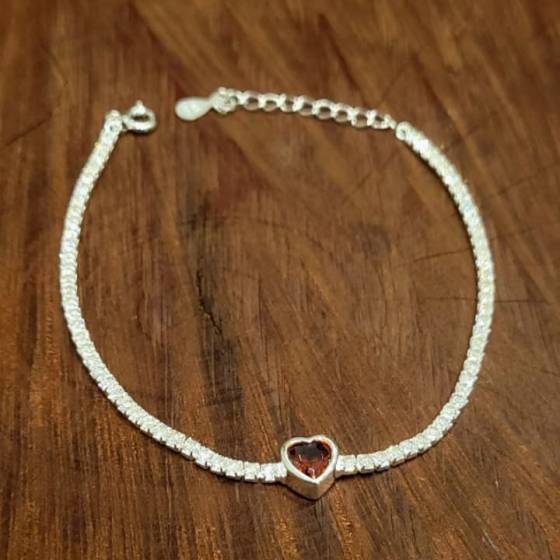 Pulseras Importado Tennis Corazón