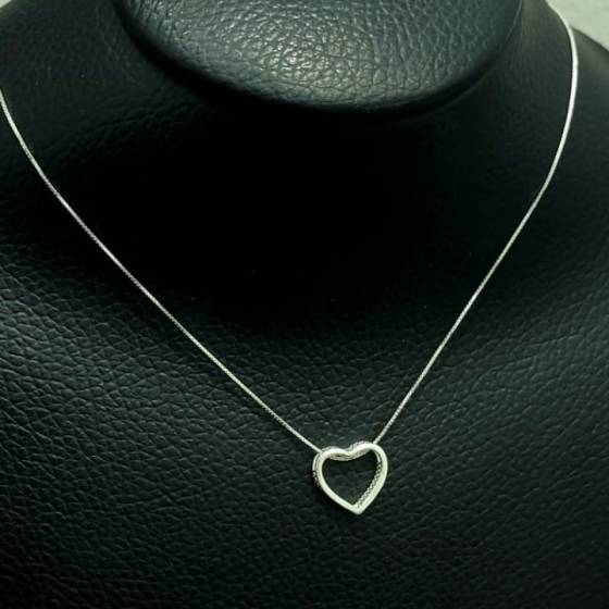 Cadenas Importado Conjunto Corazón Calado