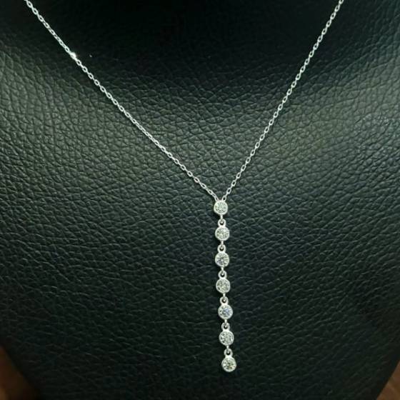 Cadenas Importado Conjunto Piedras 3mm