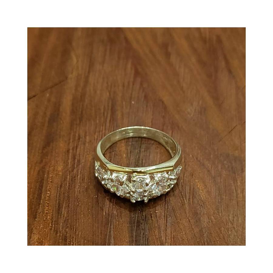 Anillos con Piedras de Plata y Oro