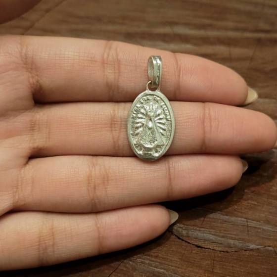 Dijes Medalla VIrgen de Luján