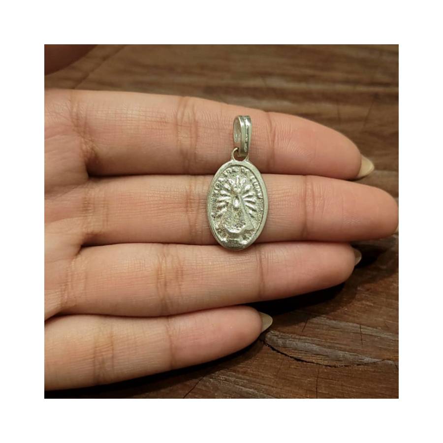 Dijes Medalla VIrgen de Luján