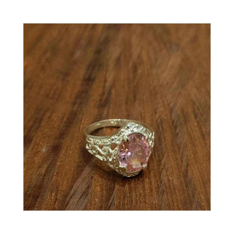 Anillos Cubic Oval Calado