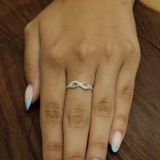 Anillos Importado Infinito con Piedras