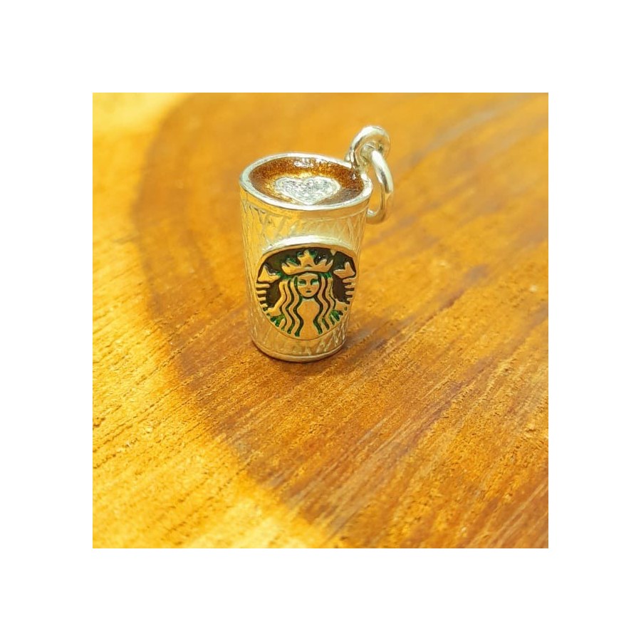 Dije Vaso de Starbuck 17x11mm