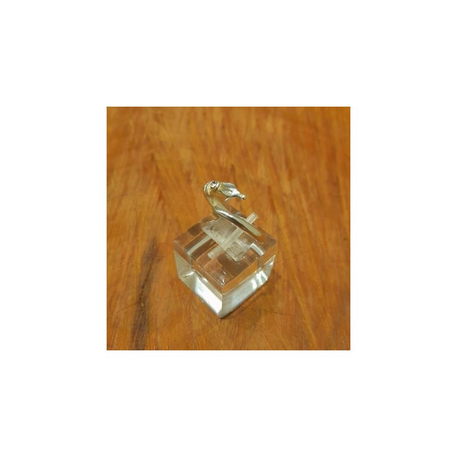 Anillo Regulable Pluma con Cubic