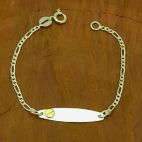 Pulseras Identidad Tornillo de Niños