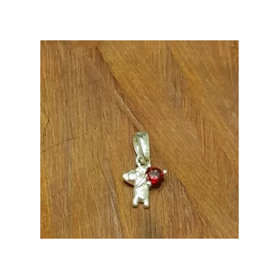 Dijes Osito con Cubic 12mm