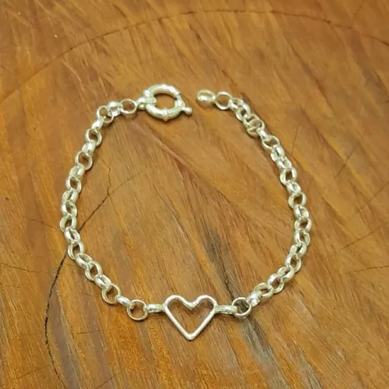 Pulseras Combinadas 30 con Dije Corazón