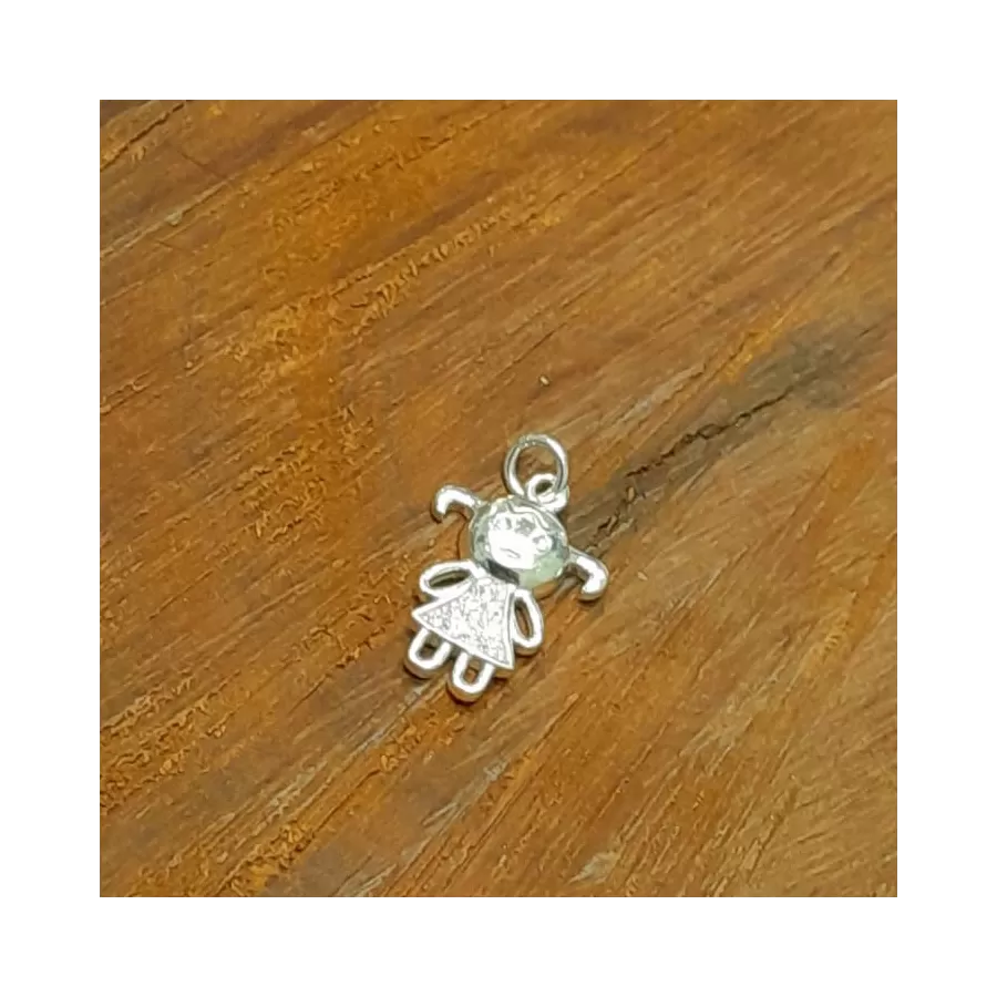 Dijes Importado de Nena con Strass