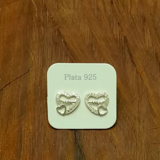 Aros Pasante Corazón Latidos