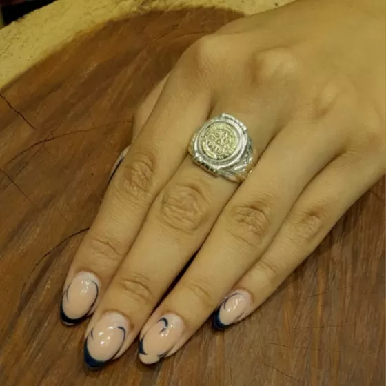Anillos San Benito con Flor de Liz