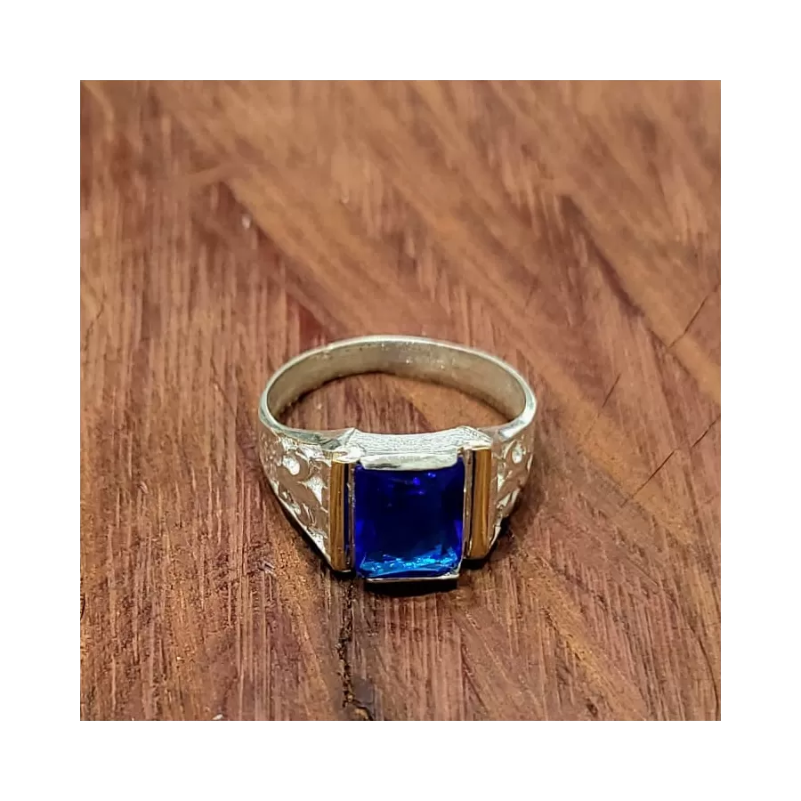 Anillos Sello Cristo/Flor de Líz/Corona con Piedra
