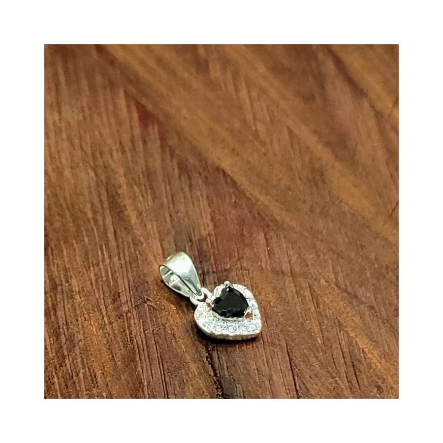 Dijes Importado Corazón Kik Negro