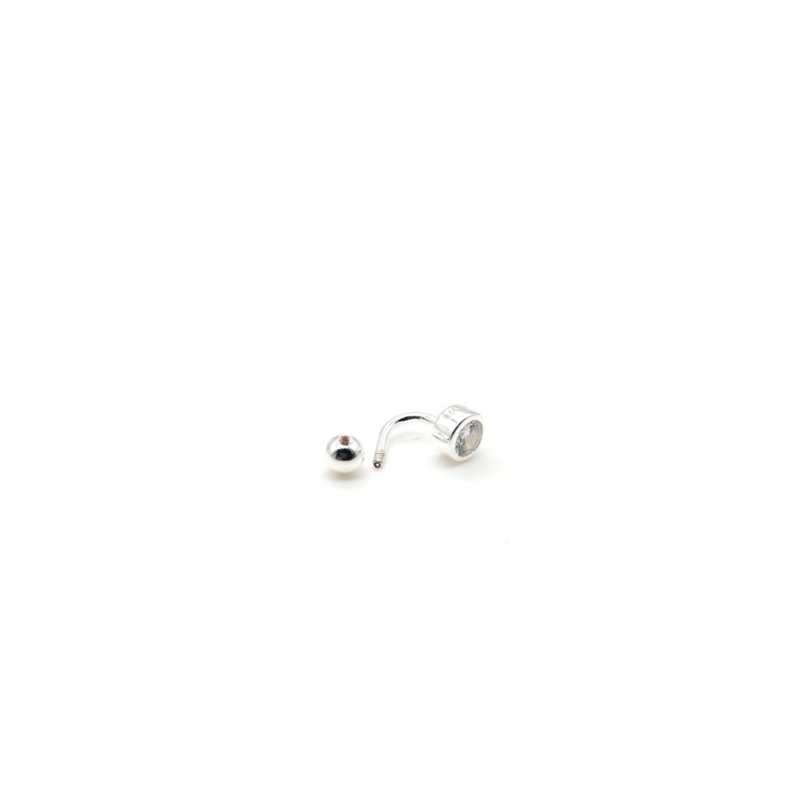 Aros Importado Piercing Ombligo c/Piedra
