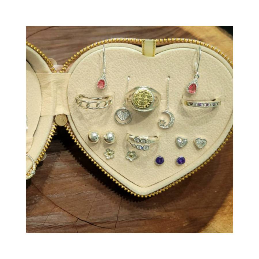 Alhajero Corazón 12cm Gamuzada