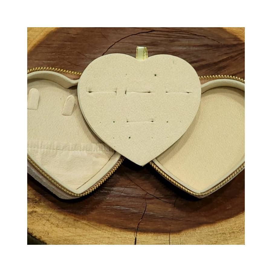 Alhajero Corazón 12cm Gamuzada